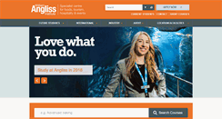 Desktop Screenshot of angliss.edu.au