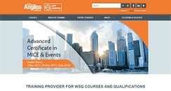 Desktop Screenshot of angliss.edu.sg